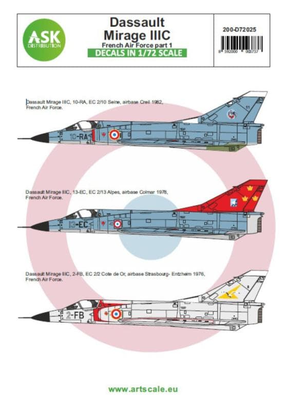 Mirage Iiic French Air Force Part 1