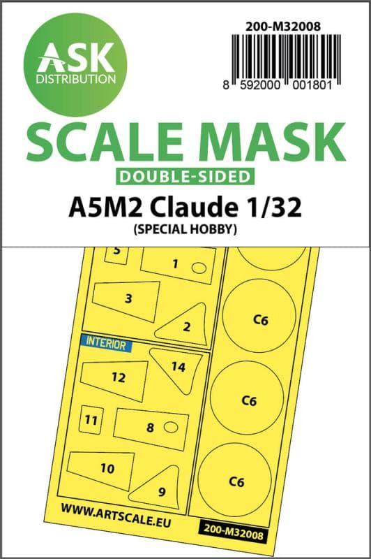 A5m2 Claude - Double-Sided Express Mask [Special Hobby]