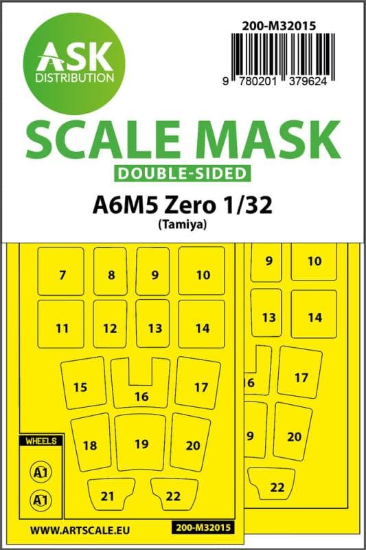 A6m5 Zero - Double-Sided Express Masks [Tamiya]