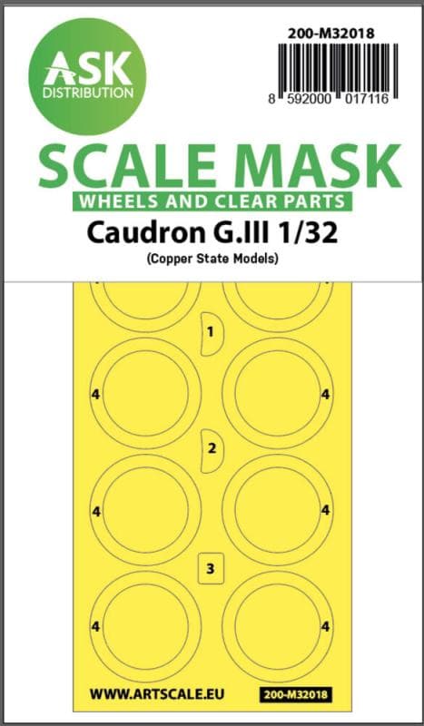 Caudron G.Iii - Double-Sided Express Masks [Csm]