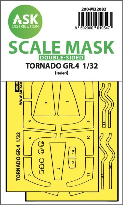 Tornado Gr.4 - Double-Sided Express Fit Mask [Italeri]