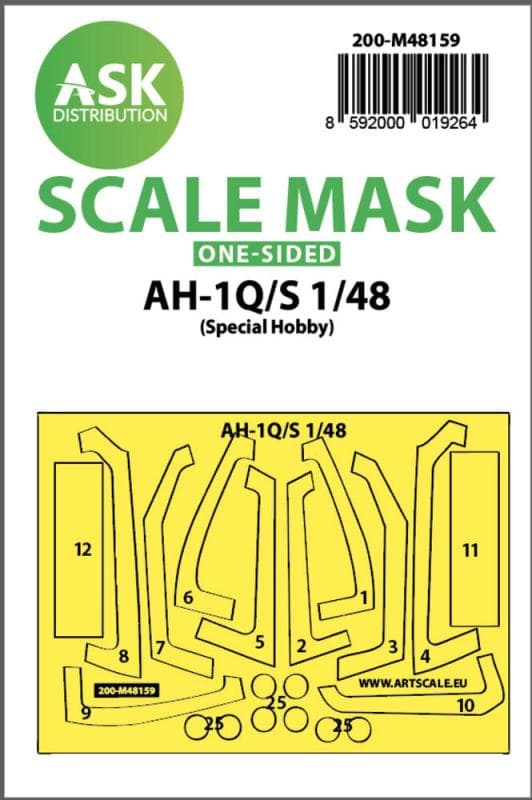 Ah-1q/S Cobra  - One-Sided Fit Express Mask [Special Hobby]