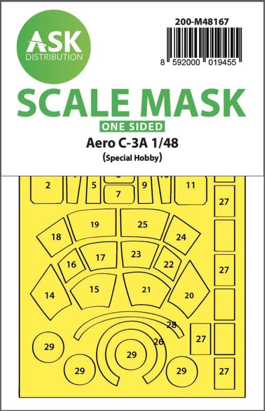 Aero C-3a - One-Sided Express Fit  Mask [Special Hobby]