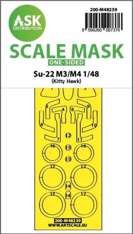 Su-22m3/M4  - One-Sided Express Fit Mask [Kitty Hawk]