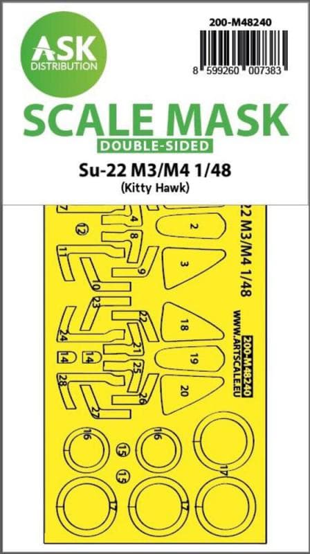 Su-22m3/M4  - Double-Sided Express Fit Mask [Kitty Hawk]