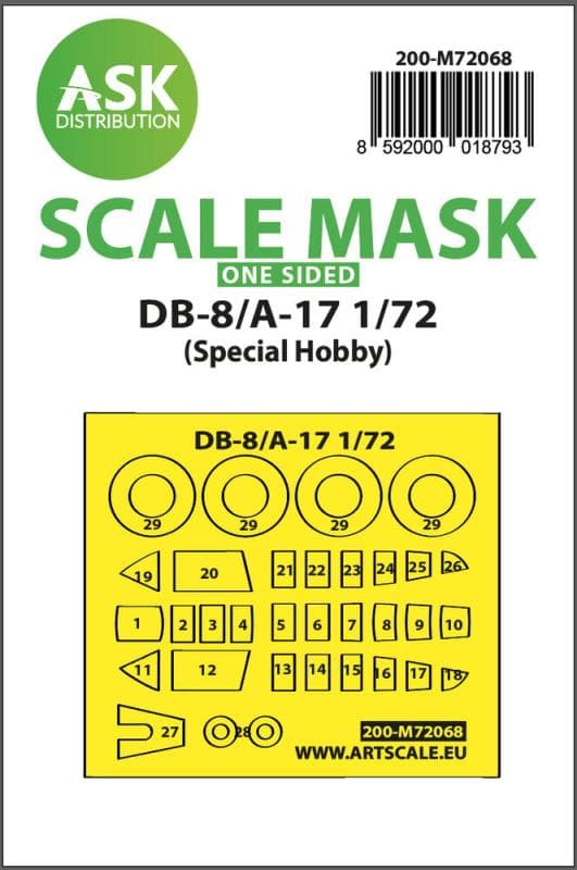 Db-8/A-17 - One-Sided Express Mask [Special Hobby]