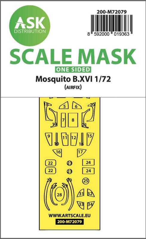 Mosquito B.Xvi - One-Sided Express Fit Mask [Airfix]
