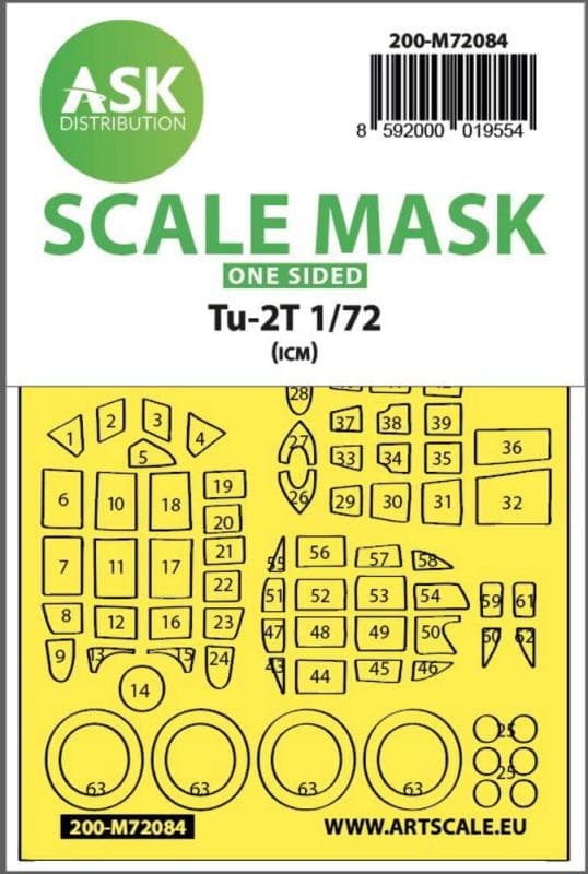 Tu-2t  - One-Sided Express Fit Mask [Icm]