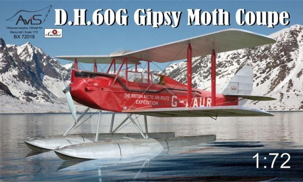Dh-60g Gipsy Moth Coupe Floatplane