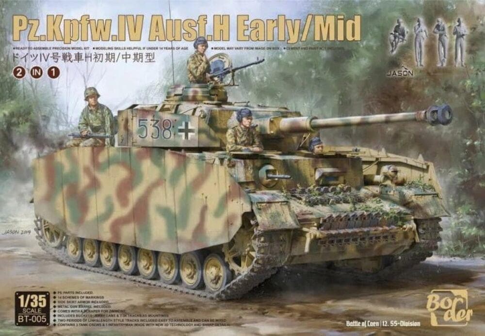 Pz.Kpfw.Iv Ausf.H Early/Mid 2 In 1