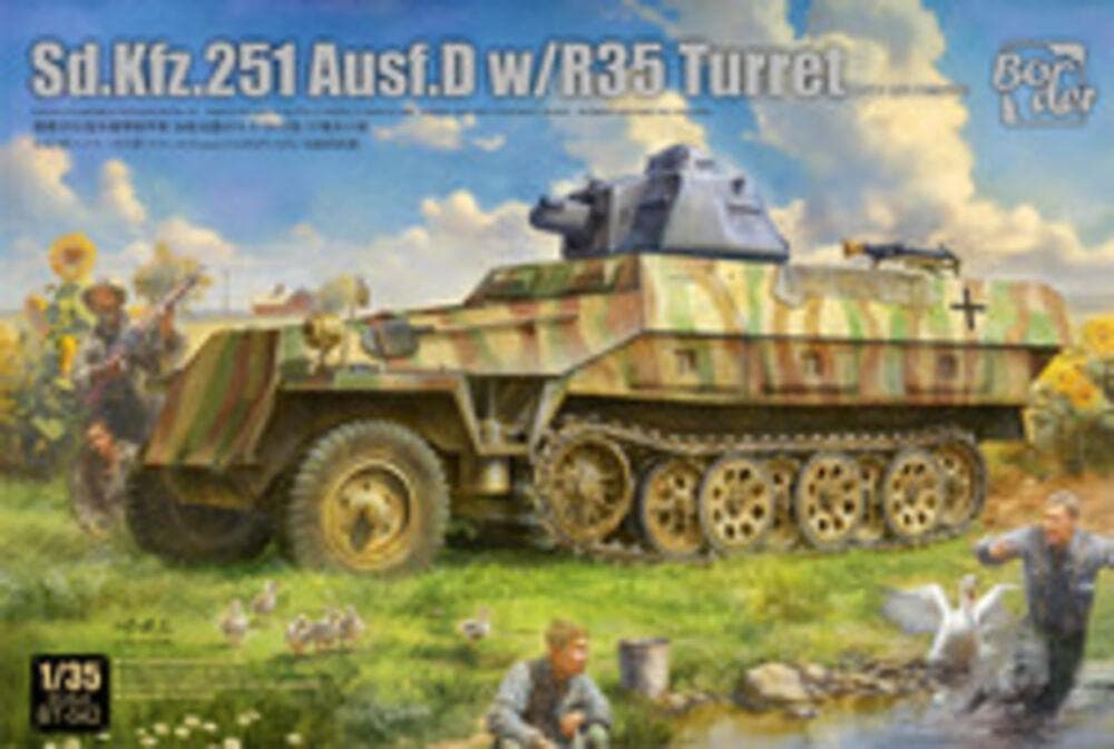 Sd.Kfz.251 Ausf.D W/ R35 Turret