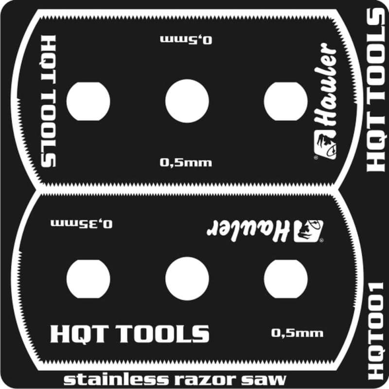 Stainless Razor Saw Set 0,5 Mm (2 Stück)