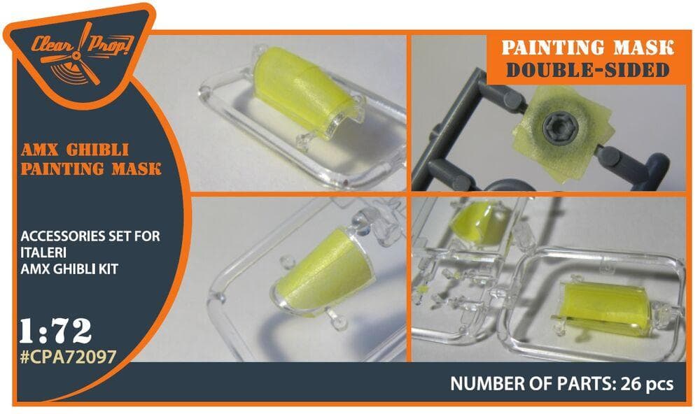 Amx Ghibli - Double-Sided Painting Mask [Italeri]
