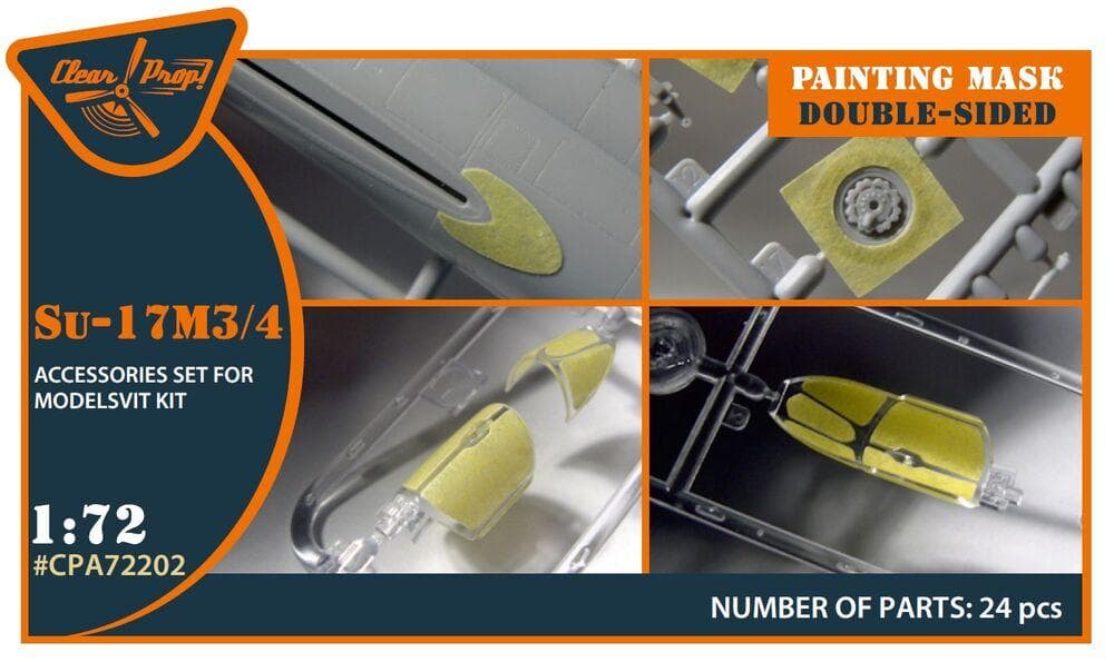 Su-17m3/4 - Double-Sided Painting Mask [Modelsvit]