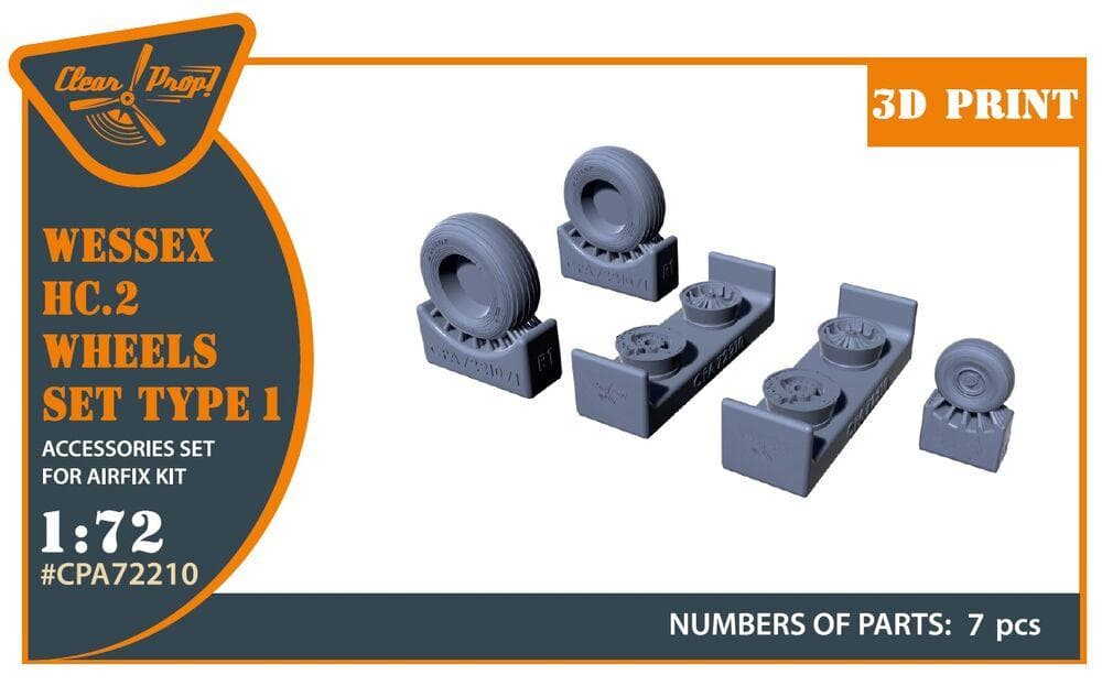 Wessex Hc.2 - Wheel Set Type 1 [Airfix]