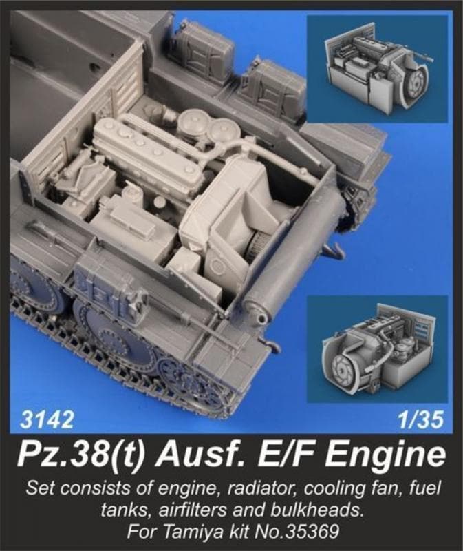 Pz.38(T) Ausf. E/F - Engine Set