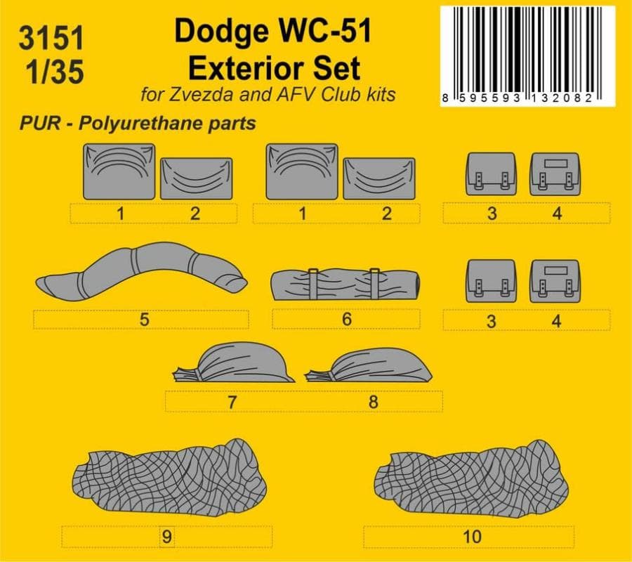 Dodge Wc-51 - Stowage And Seat Cushions
