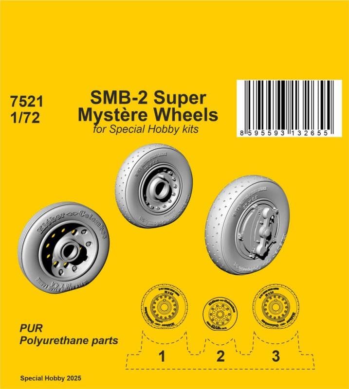Smb-2 Super Mysere - Wheels [Special Hobby]