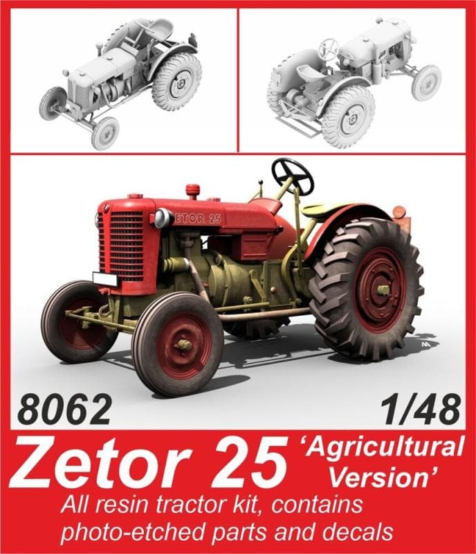 Zetor 25 ´Agricultural Version ´ 1/48