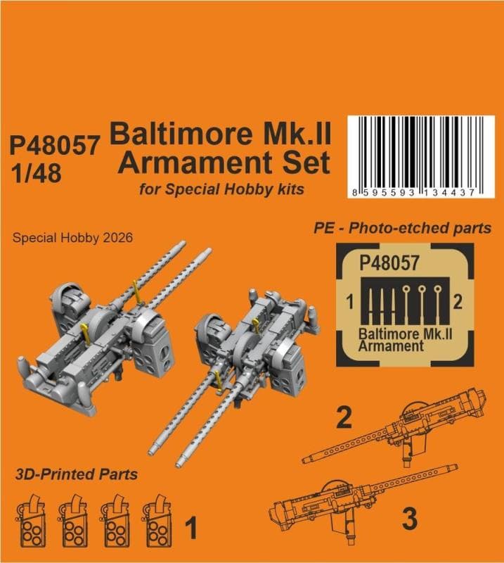 Baltimore Mk.Ii - Armament Set [Special Hobby]