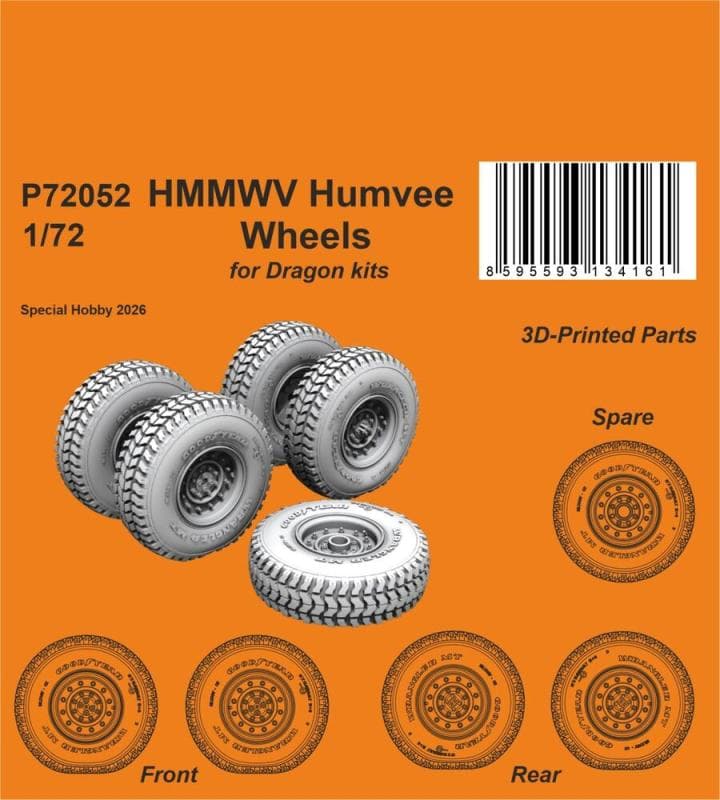 Hmmwv Humvee - Wheels [Dragon]