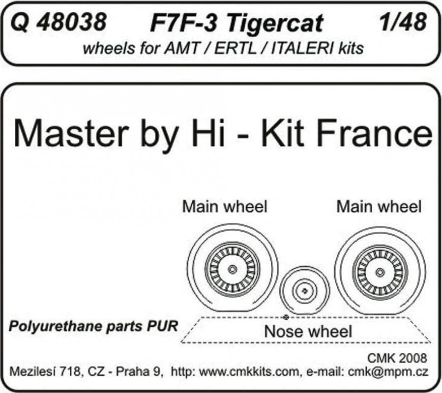 F7f-3 Tigercat - Wheels [Revell]