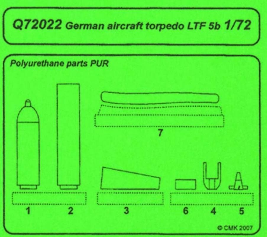 German Aircraft Torpedo Ltf 5b