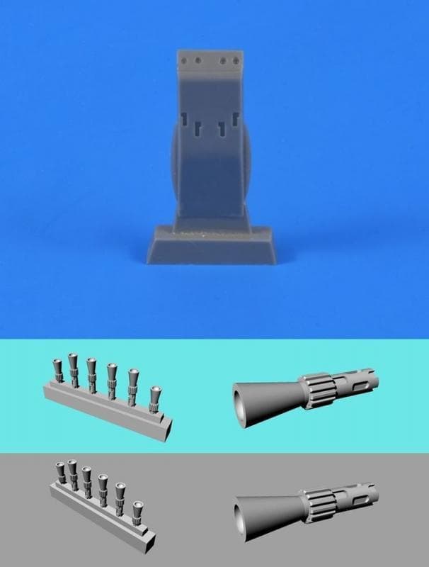 Bristol Blenheim Mk.If - Correction Set (Ventr Gun Pack) [Airfix]