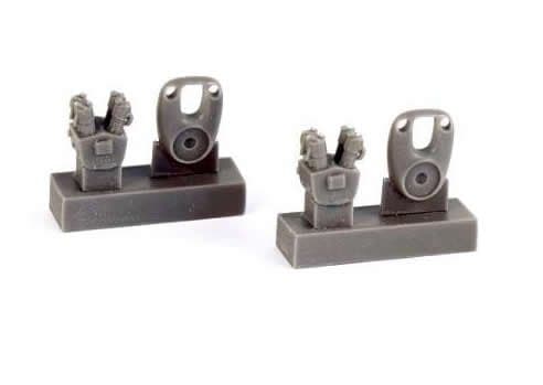 Focke Wulf Fw 189a - Front Pairs Of - Engine Cylinders [Icm]