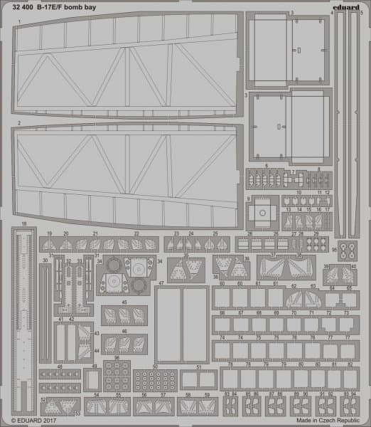 Boeing B-17e Flying Fortress - Bomb Bay [Hkm]