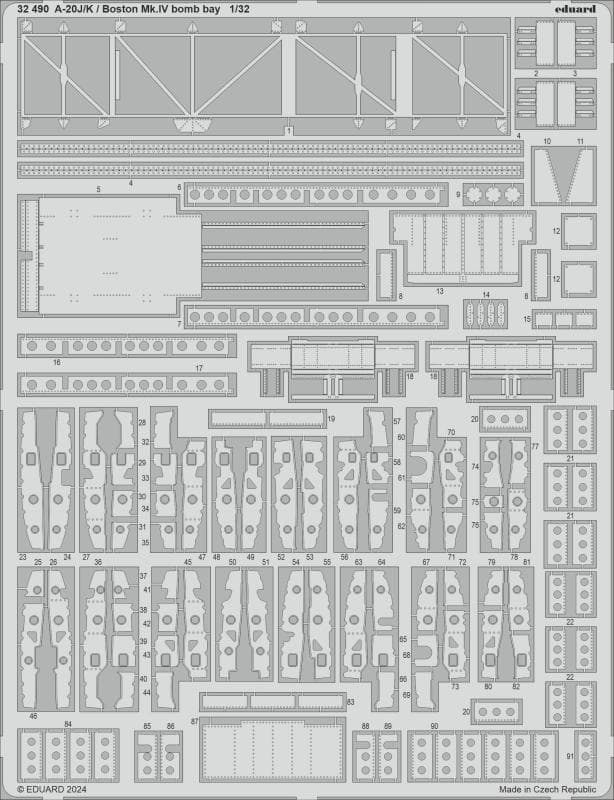 A-20j/K / Boston Mk.Iv - Bomb Bay  [Hong Kong Model]