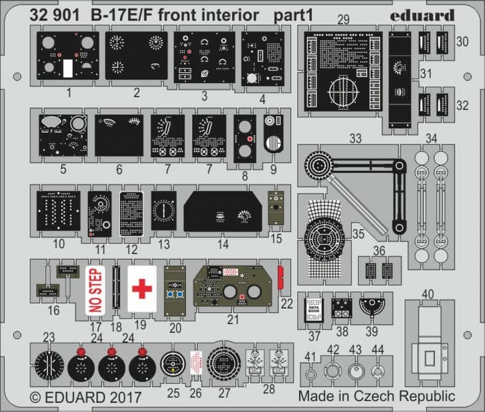 Boeing B-17e/F - Front - Interior [Hkm]