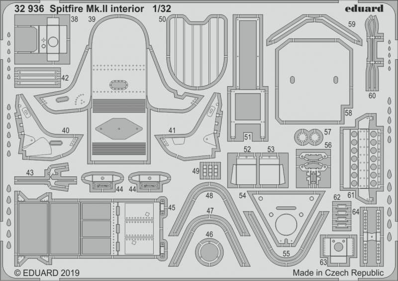 Spitfire Mk.Ii - Interior [Revell]