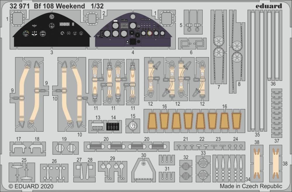 Messerschmitt Bf 108 - Weekend [Eduard]