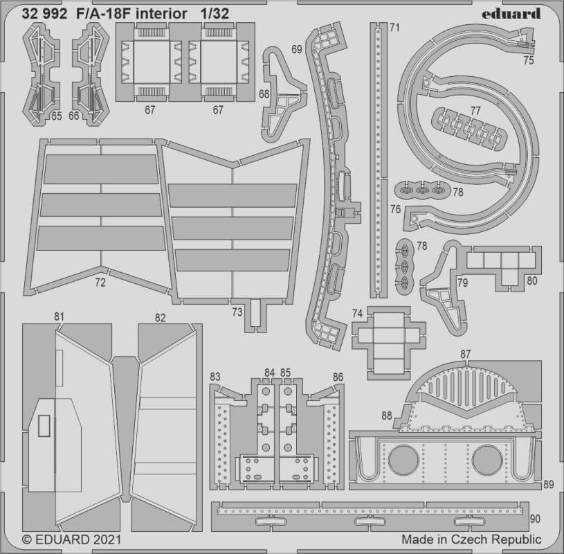 F/A-18f Super Hornet - Interior [Revell]