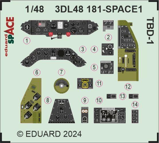 Tbd-1 - Space  [Hobbyboss]