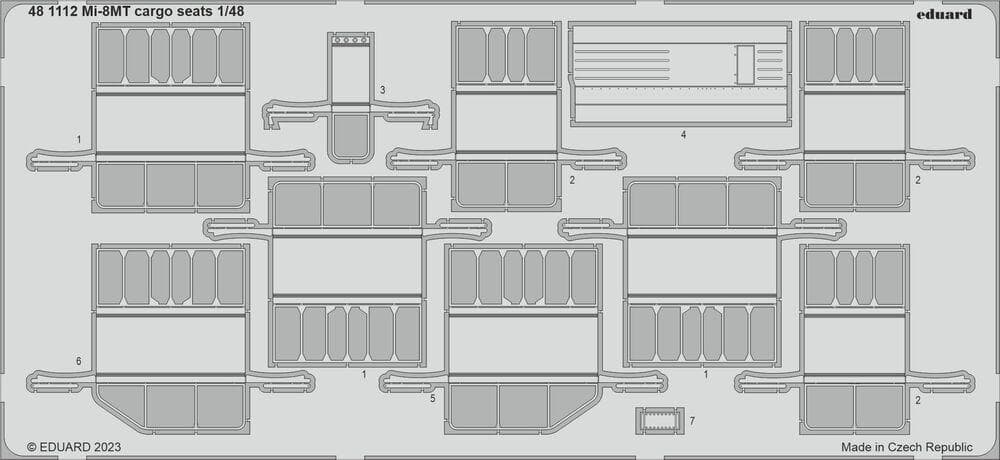 Mi-8mt - Cargo Seats [Trumpeter]