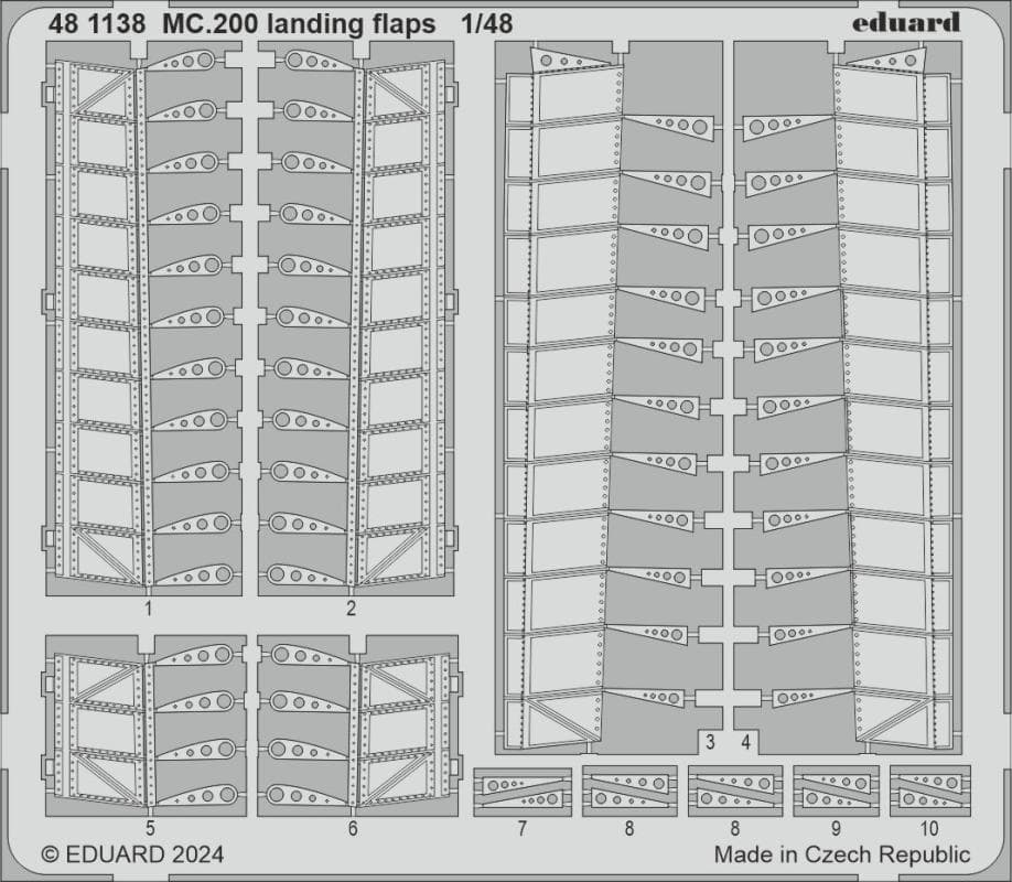 Mc.200 - Landing Flaps [Italeri]