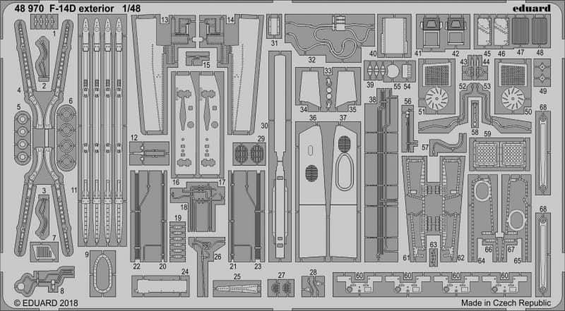 F-14d Tomcat  - Exterior [Tamiya]