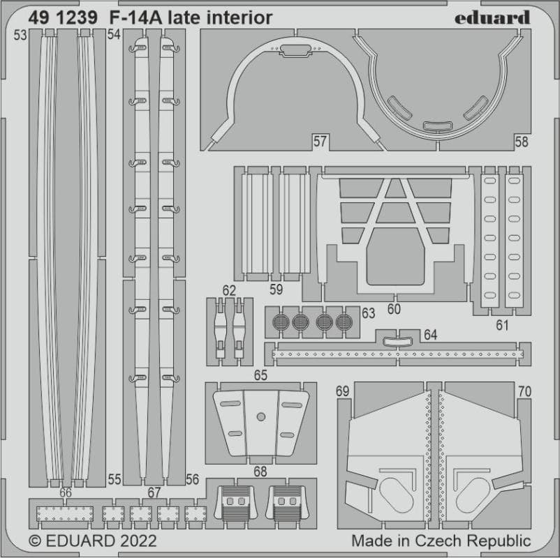 F-14a Tomcat (Late) - Interior [Tamiya]