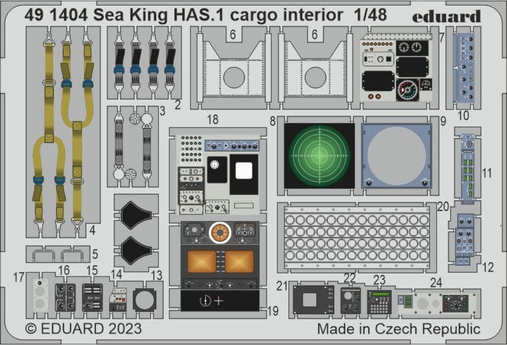 Sea King Has.1 - Cargo Interior [Airfix]