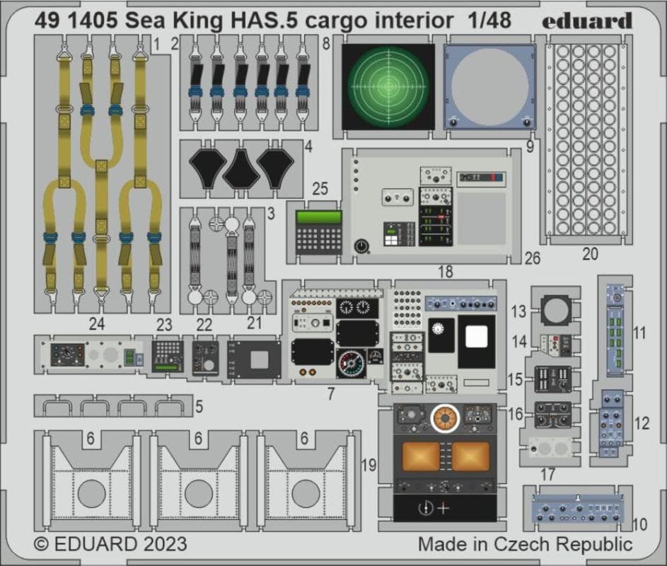 Sea King Has.5 - Cargo Interior [Airfix]