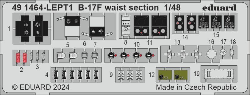 B-17f - Waist Section [Eduard]