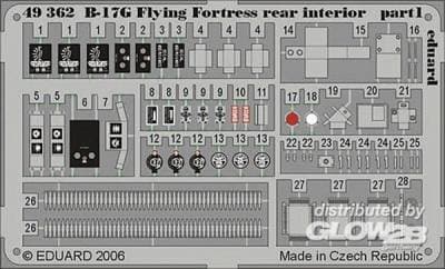 B-17g Flying Fortress - Rear - Interior [Revell]