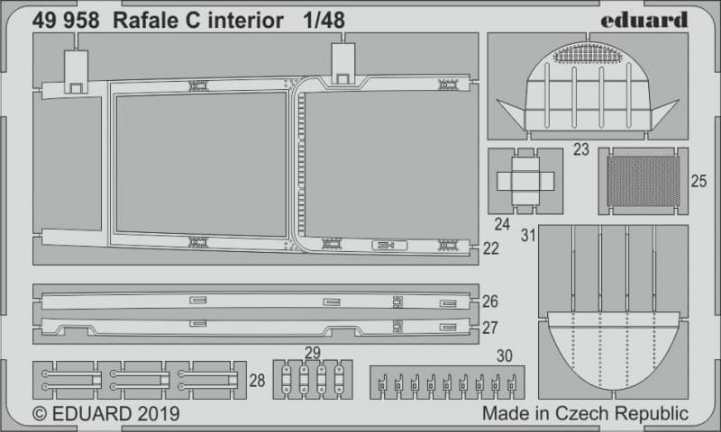 Dassault Rafale C - Interior [Revell]