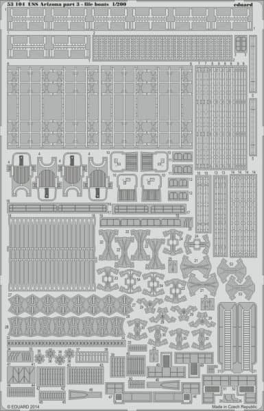 Uss Arizona - Part 3 - Life Boats [Trumpeter]