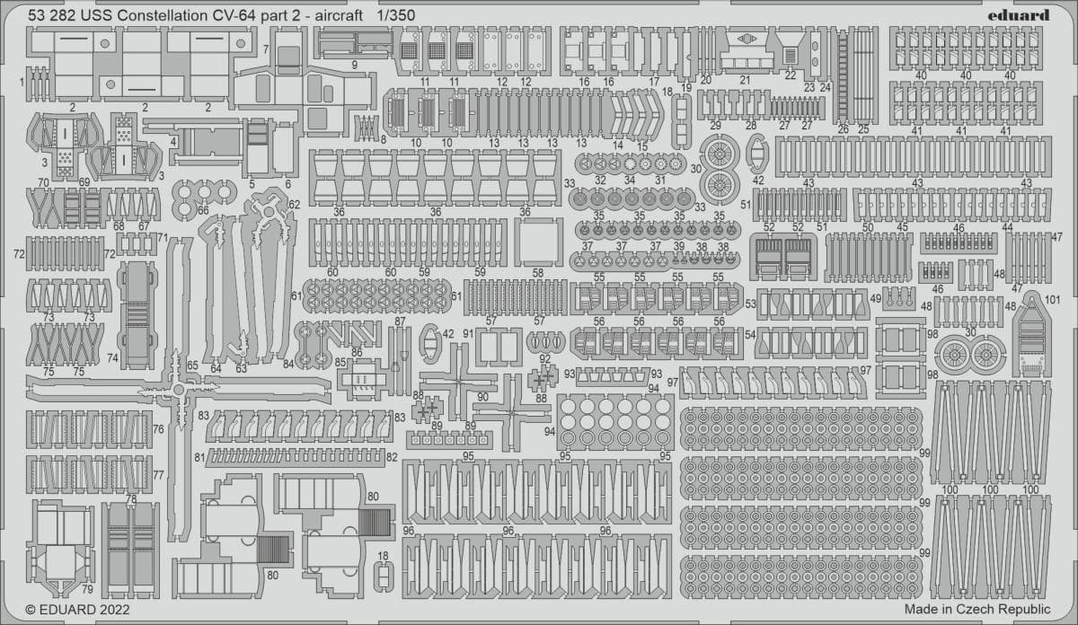 Uss Constellation Cv-64 - Part 2 - Aircraft [Trumpeter]