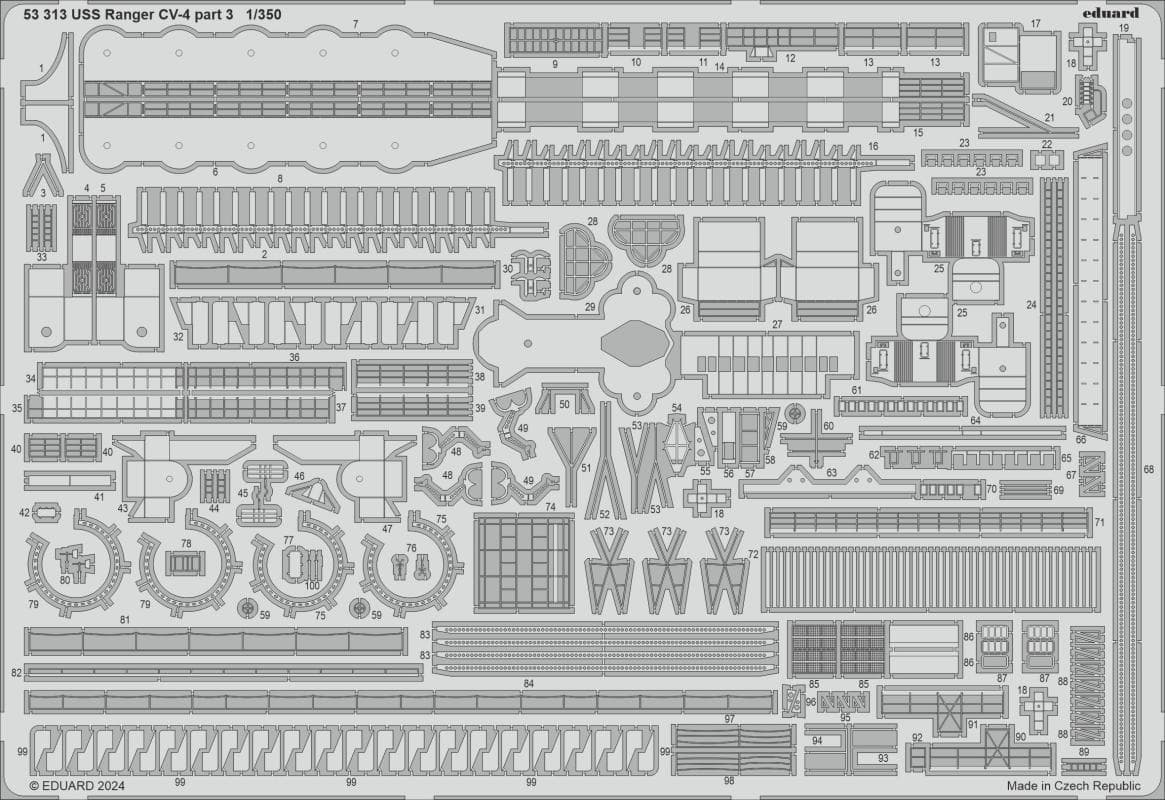 Uss Ranger Cv-4 - Part 3 [Trumpeter]