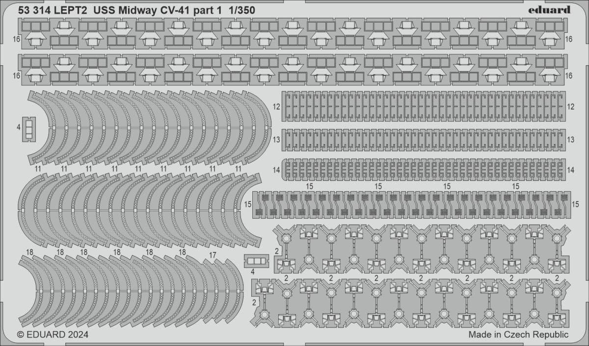 Uss Midway Cv-41 - Part 1 [Trumpeter]