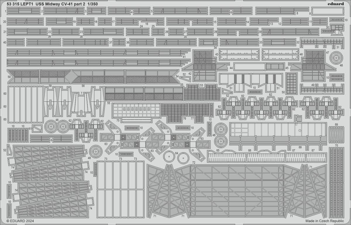 Uss Midway Cv-41 - Part 2 [Trumpeter]